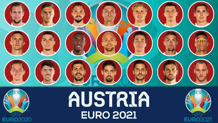 Euro 2021 AUSTRIA Squads List