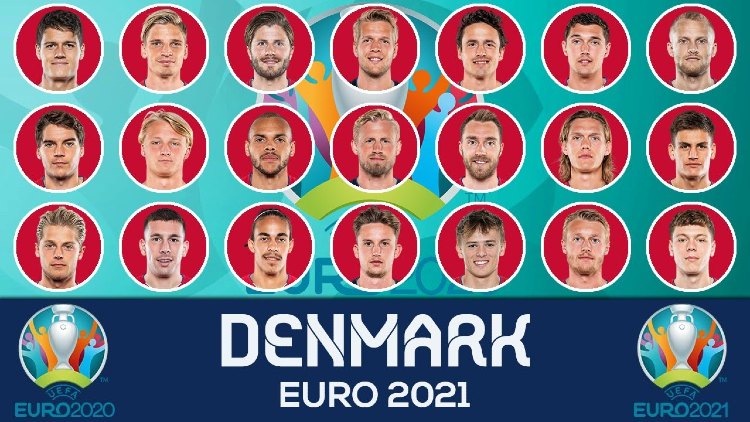 Euro 2021 DENMARK Squads List