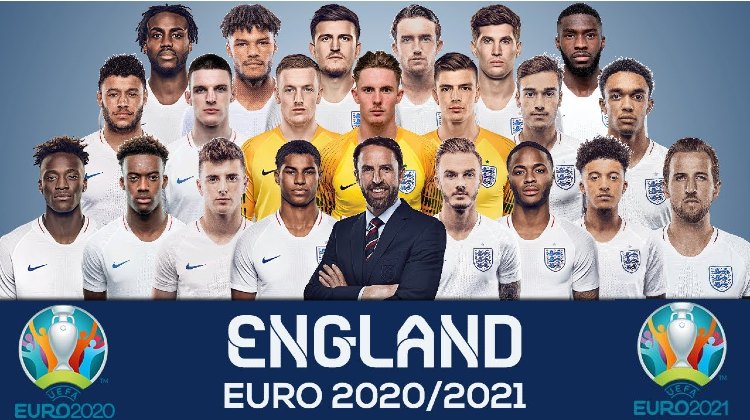 Euro 2021 ENGLAND Squads List